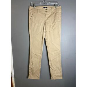 American Eagle Brown Kakhi Skinny Stretch Pants Size 4 NWOT